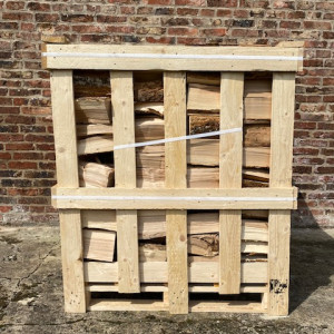 Large Birch Crate Sideways